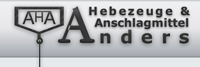AHA - Anders Hebezeuge & Anschlagmittel